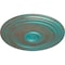 Ekena Millwork Reece Ceiling Medallion (Fits Canopies up to 6 3/4"), 21"OD x 1 1/4"P, Copper Green Patina CM21RECGS - alternate 3
